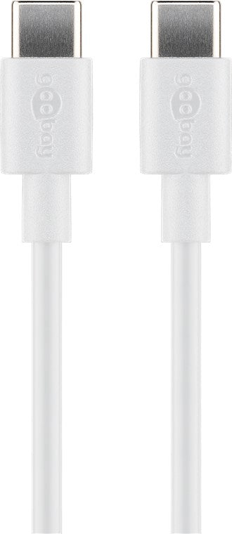 Cavo di ricarica e sincronizzazione USB-C per i dispositivi con connessione USB-C bianco 0.5 m Cavo di ricarica e sincronizzazione USB-C per i dispositivi con connessione USB-C bianco 0.5 m